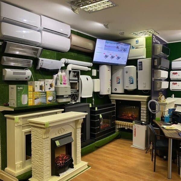 Магазин Климат в Доме: Электрические Камины, Обогреватели, Водонагреватели